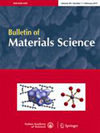 BULLETIN OF MATERIALS SCIENCE雜志封面
